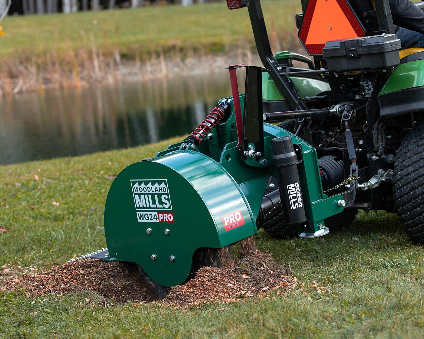 WG24 PRO PTO Stump Grinder - Woodland Mills